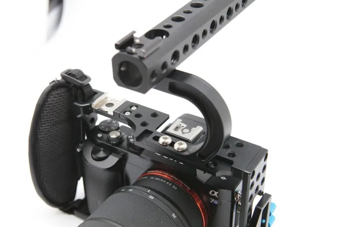 Sony A6000's рукоятка прочный клетка комбо защитный корпус чехол для A7, A7r, A7s, DSLR Rig цифровой камеры F32