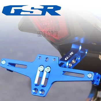 

GSR Motorcycle Adjustable Rear License Plate Mount Holder Light FOR SUZUKKI GSR 400 2008-2012 GSR600 2006-2011 GSR750 2011-2016