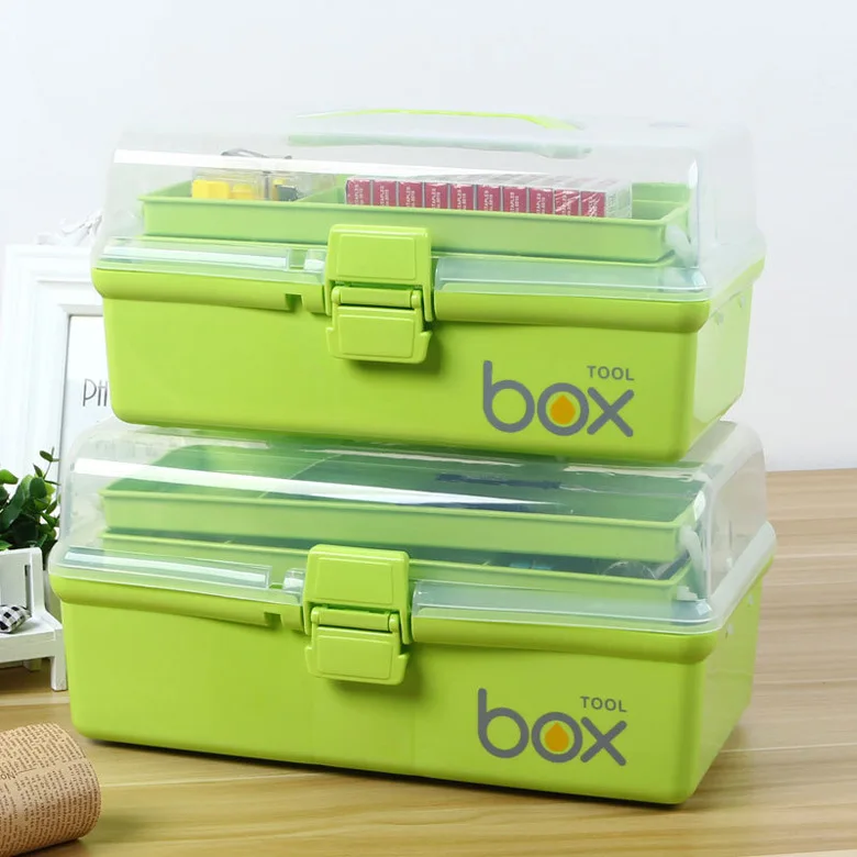 

Household Multi-functional Portable Tool Box Medicine Cabinet Multilayer Hand Sketch Fine Art Tool Totes Beauty Box