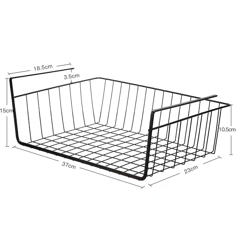 

2 шт., подставка под полку, проволочная корзина для хранения и фотоэлемент для шкафа, кухонный стеллаж