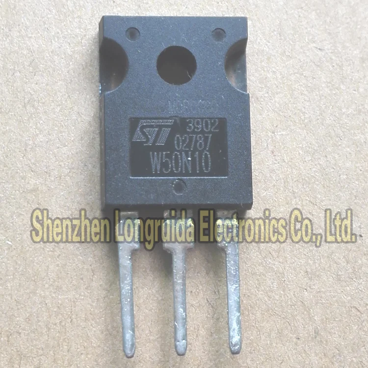10 шт. W50N10 STW50N10-247 MOSFET транзисторы 50A 100V