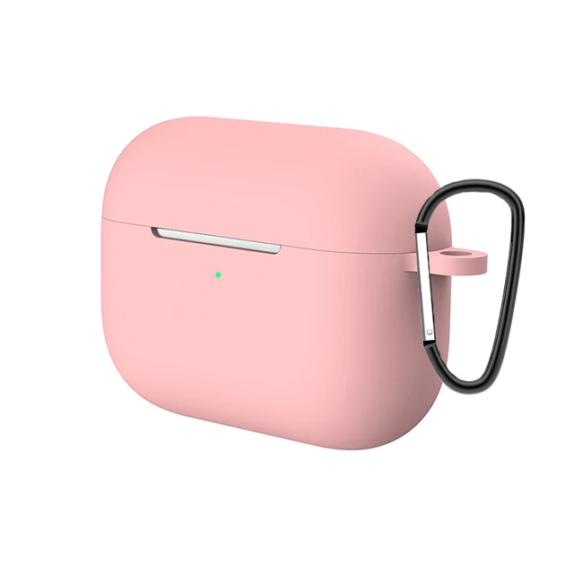 Защитный чехол, силиконовый чехол для Apple Airpods Pro TWS, Bluetooth наушники, мягкий силиконовый чехол для Airpods 3, защитный чехол s - Color: Pink hook