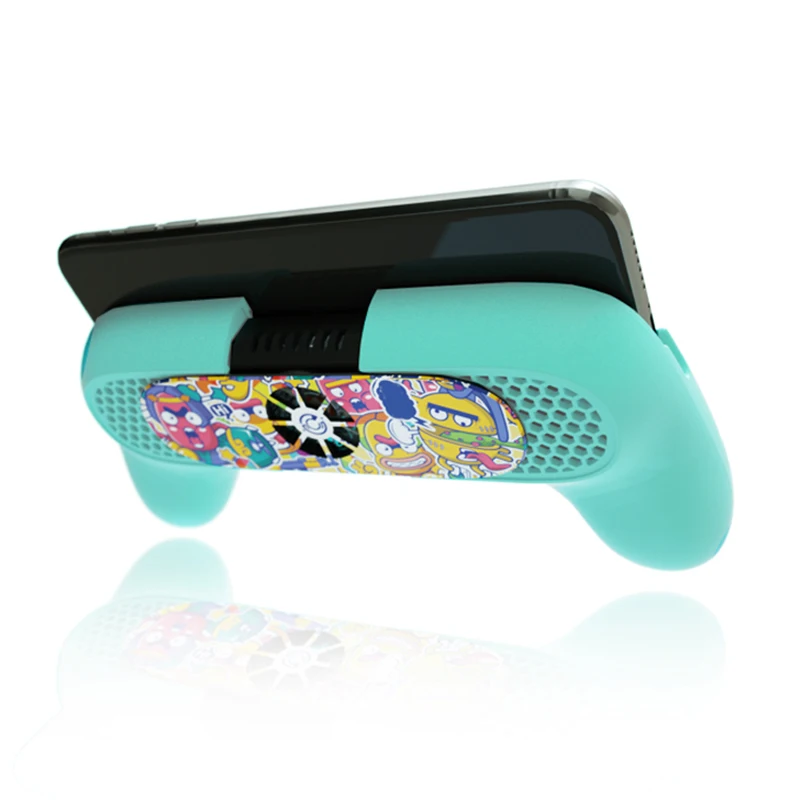 

Fan Phone Cooler Mobile Cooler Controller Gamepad Cooling Mobile Phone Cooling Fan Phone Cooling Handlewith 4-6inch Smart Phone