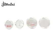 Jaymaxi Silver Цвет Нержавеющая сталь серьги задняя аксессуары