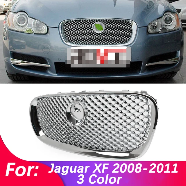 Auto Zubehör Frontschürze Kühlergrill Centre Panel Styling Oberen Grill Für  Jaguar XF/X F 2008 2009 2010 2011 W/LOGO 08 09 10 11 - AliExpress