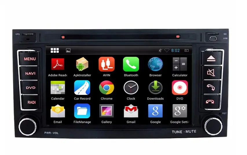 Автомагнитола на Android 8 0 экран 7 1 дюйма восьмиядерный процессор DVD GPS радио для