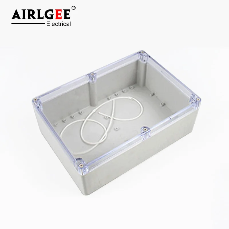 290*210*100 мм ABS/PVC пластиковые электрические IP65 водонепроницаемые распределительные коробки бесплатно пользовательские открывающиеся кожух панели управления