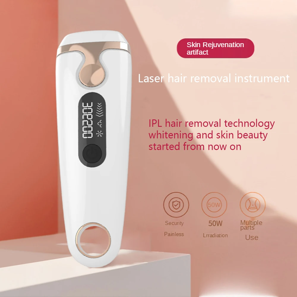 IpL laser hair removal system is very gentle, especially for first-time users or operating on gentle areas, such as the face or