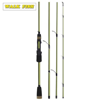 

Walk Fish 1Pcs Spinning Rod 1.8m 1.98m 2.1m Weight Ultralight Spinning Rods 6-15LB Line Weight Ultra Light casting Fishing Rod