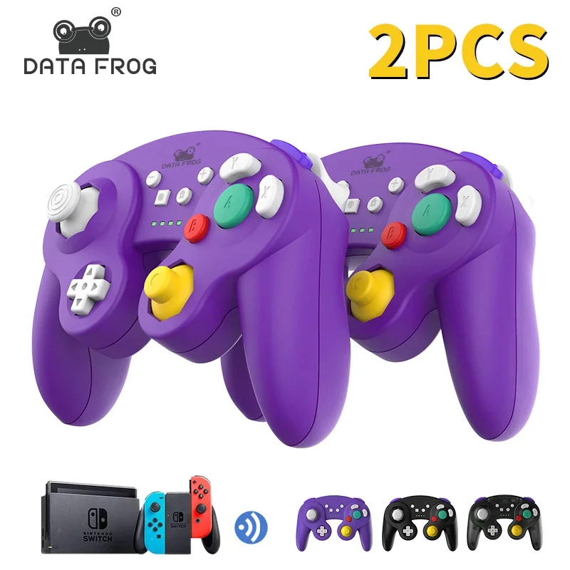 Datafrog Nintendo Switch Pro Ps3 Pc Android用のbluetoothワイヤレスコントローラー コントローラー ジョイスティック コンソール用 Gamepads Aliexpress