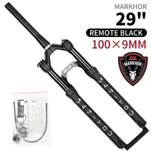 

Bike Fork 26 27.5inchs 29er Mountain MTB Bicycle Fork air Front Fork suspension 2019 Manual control remote lock
