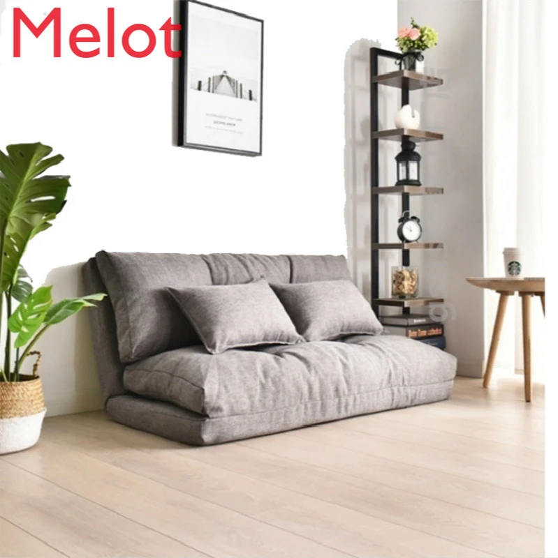

Foldable Lazy Little Sofa Bed Sheet Double-purpose Small Apartment Bedroom Multi-functional Japanese Tatatami Net Red Style