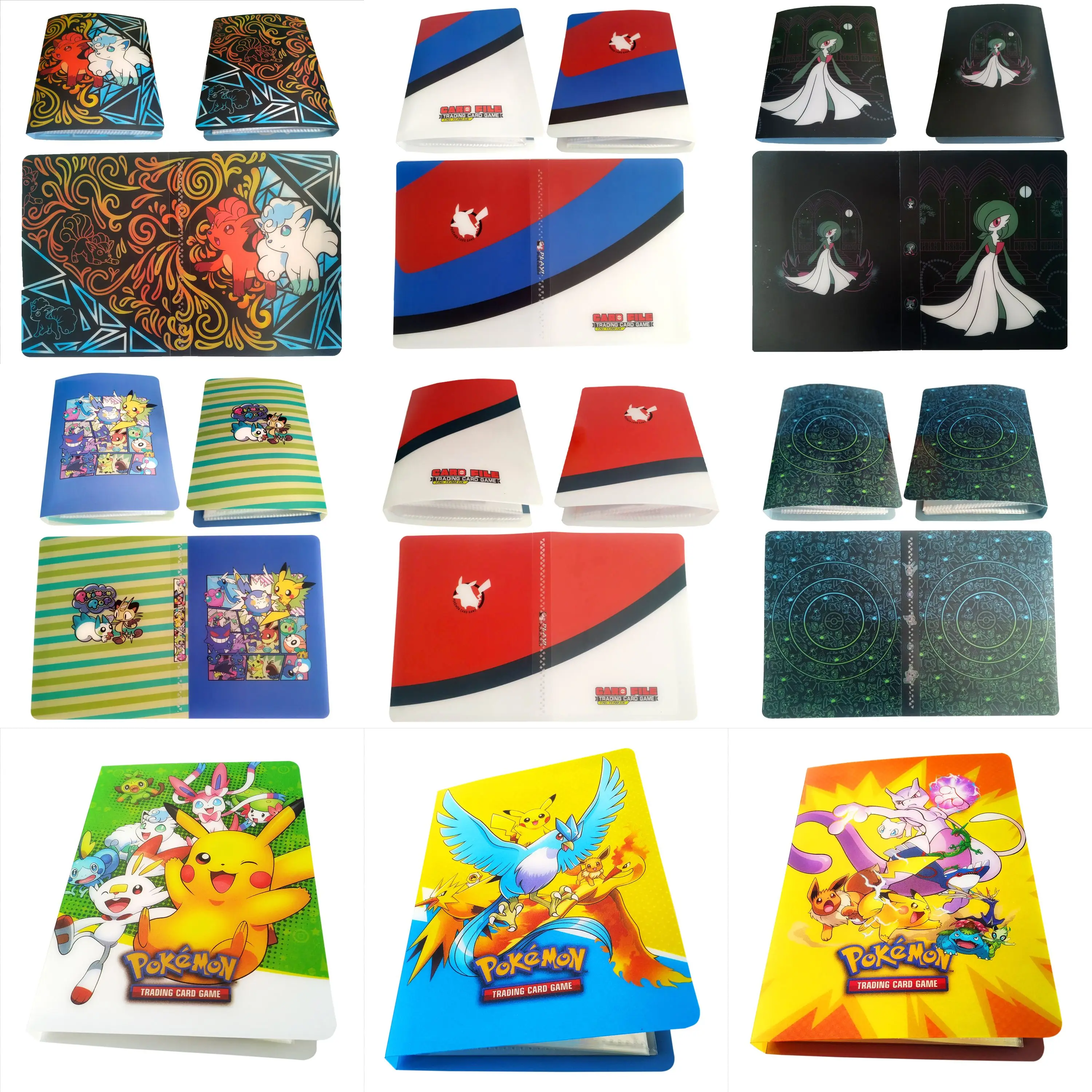 80 Uds. De portatarjetas de Pokemon, portatarjetas de pokemon