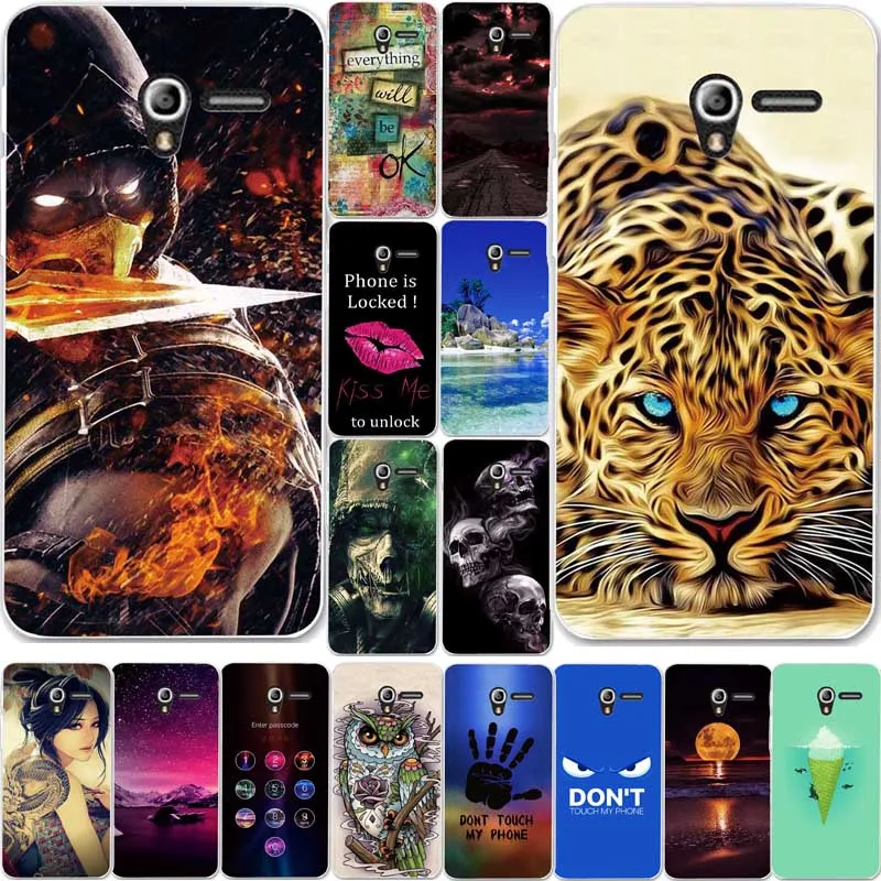 Мягкий ТПУ чехол для Alcatel OneTouch pixi 3 4 0 4013 4050 силиконовый дюйма 4013X 4013D | Мобильные