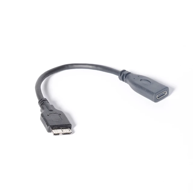 USB 3.0 Type 'C' Male to USB Micro 'B' Female Adapter