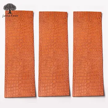 

3pcs Leather hide cow skin genuine leather 1.5mm cowhide emboss yellow DIY bag shoes tanned leather good for bag wallet purse