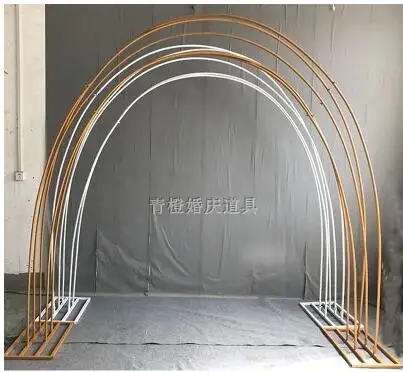 

Wedding props tie yi arch colorful road frame wedding background arch frame wave rainbow road lead
