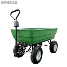

Multipurpurse Utility Wagon Yard Dump Cart Shopping Trolley Cart Hand Cart Hand Truck For Shopping,Cargo,Pet,Kids,Baby