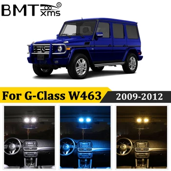 

BMTxms 20Pcs Car LED Interior Map Dome Lights Kit Canbus For Mercedes G Class W463 MKII G55 AMG G500 2009-2012 Auto Lamp