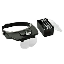 Увеличительное стекло для пчеловодства оборудование для пчеловодства Крепление на голову многократное увеличение зеркало