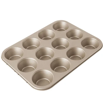

12 Even Metal Cake Mold Baking Non-stick Coated Baking Sheet Cake Holder Bakeware Baking Sheet Baking Tool