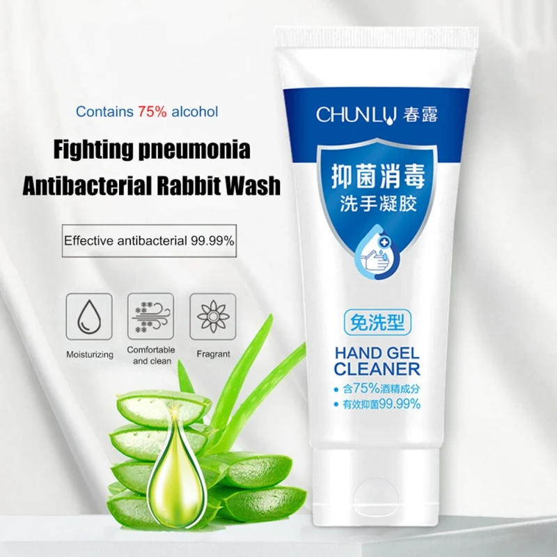 

100ml Disposable Disinfection Hand Wash Gel Antibacterial Disposable Hand Sanitizer Quick-Dry Wipe out Bacteria Hand Sanitizer