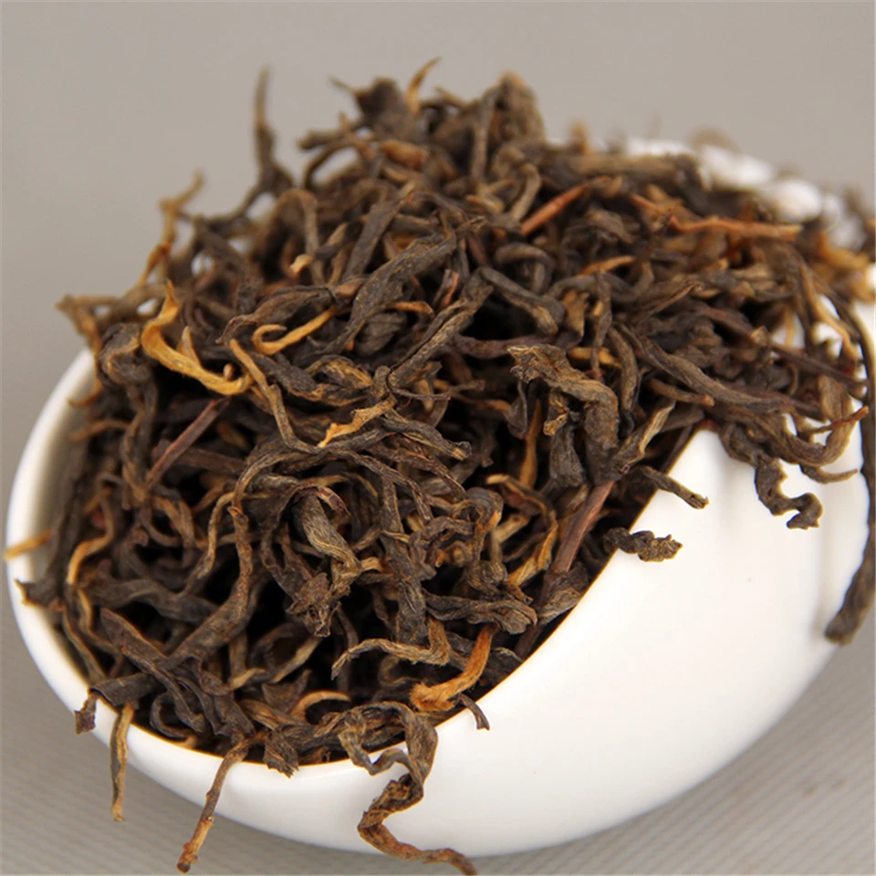 

2019 Chinese Yunnan Dian Hong The Premium DianHong Tea Beauty Slimming Diuretic Down Three Green Food Black Tea 250g