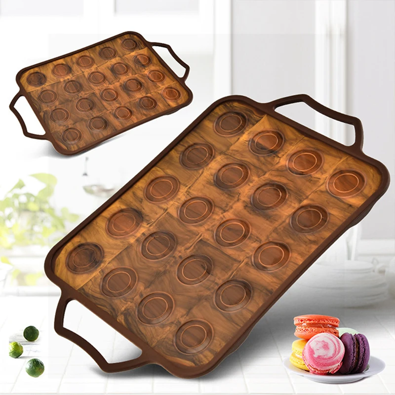 

2019 New Silicone Macaron Baking Mat Non-stick Baking Liner High Temperature Resistant Baking Sheet Cookie Pad