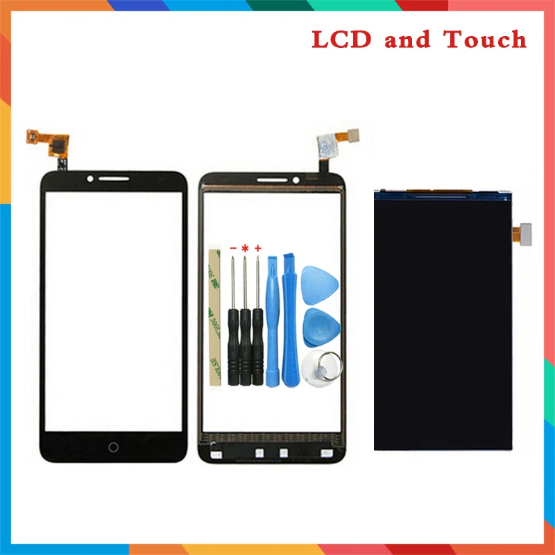 Высокое качество 5 ''для Alcatel One Touch Fierce XL OT5054 5054 5054D ЖК-дисплей экран + сенсорный