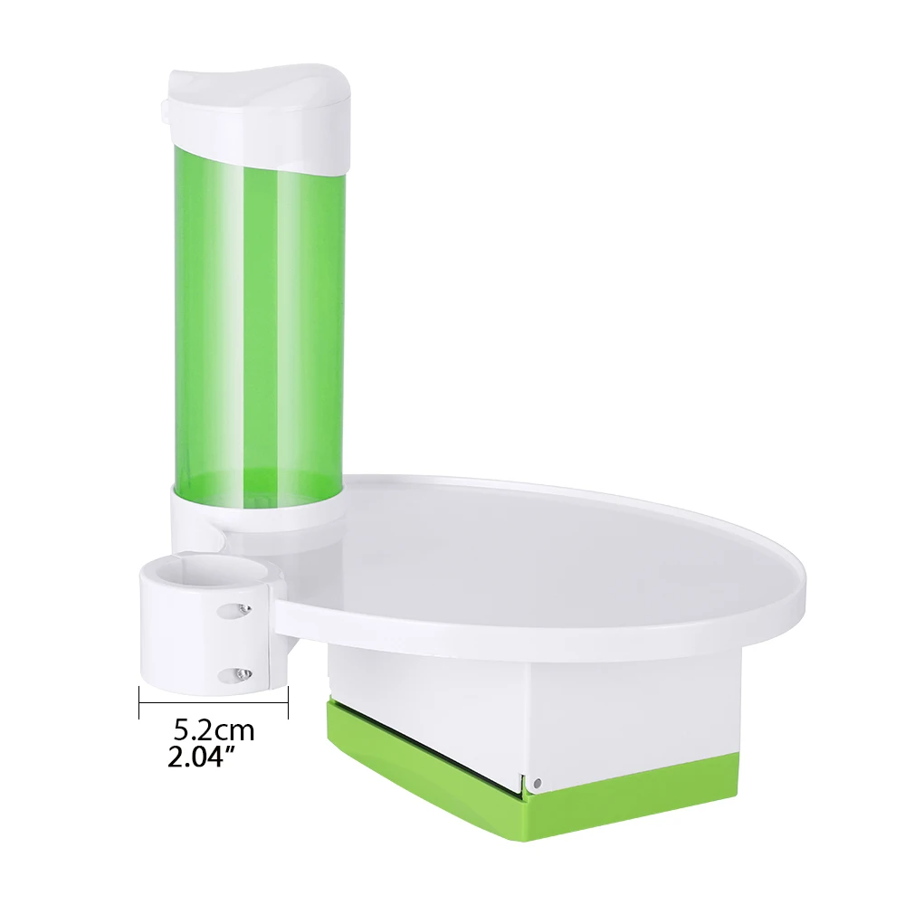 5.2cm Green 3 в 1 стоматологический стул поддон для скалера Запчасти Аксессуары для инструментов с стоматологией одноразовый держатель для хранения стаканчиков и бумажная коробка для салфеток - Цвет: 5.2cm Green