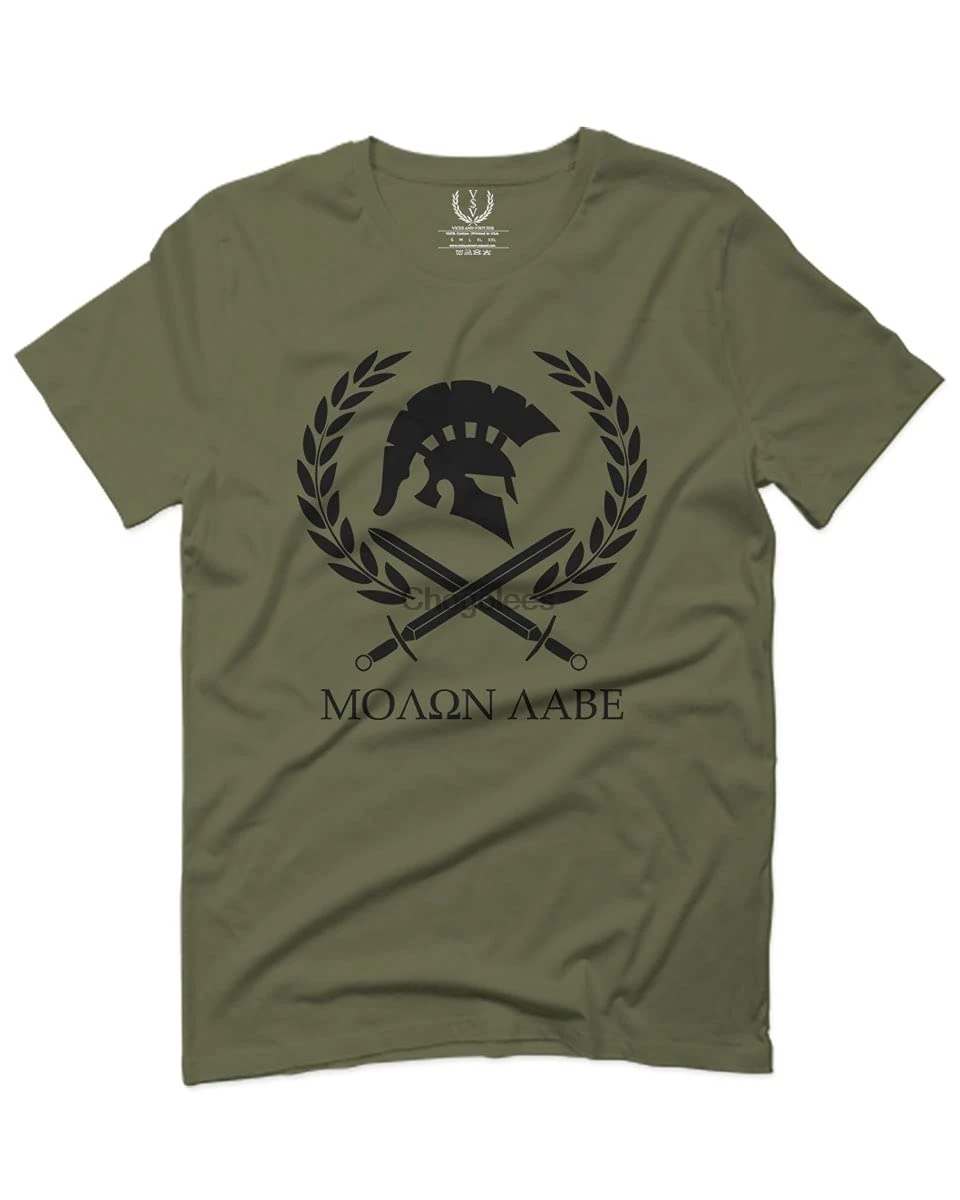 Футболка для мужчин American Come and Take греческая Molon Labe Spartan Workout | Мужская одежда