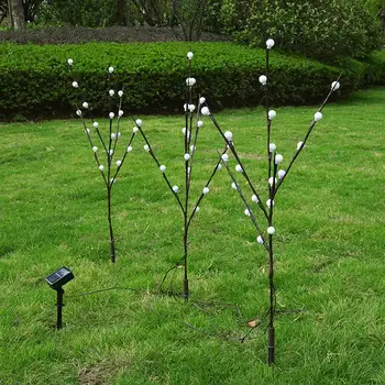 

SOLLED LED 3 in 1 Solar Waterproof Tree Branch Shape Ball Light Decor Lamp for Wedding Party Festival