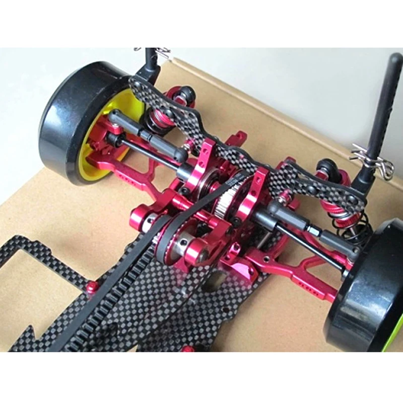 Комплект рамок для гоночного автомобиля SAKURA D3 CS 3R OP RC 1/10 4WD 1:10 из сплава и