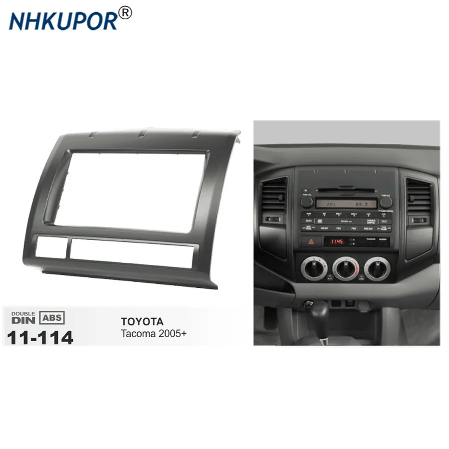 Автомобильный радиоприемник 11-114 стереоприемник для TOYOTA Tacoma 2005 + CD/DVD отделка 2 Din