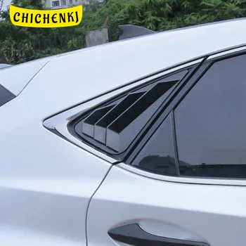 

For Lexus NX 200 200t 300 300h 2014-2020 ABS Carbon Fiber Car Accessory Rear Window Trim Frame Cover Sticker Exterior Moulding