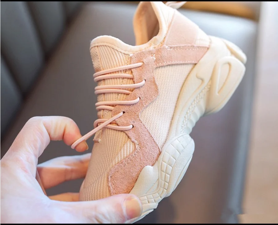 Toddler Casual Sneakers Children Mesh Shoes Baby Girls Soft Sport Sneakers Boys White Brand Shoes Fashion Trainers Spring