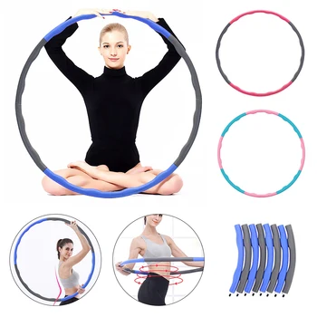 

Fitness Circle Detachable Foam PVC Sport Hoop Lose Weight Home Exercise Sport Fitness Crossfit Workout Equipmen Keep Fit Tools