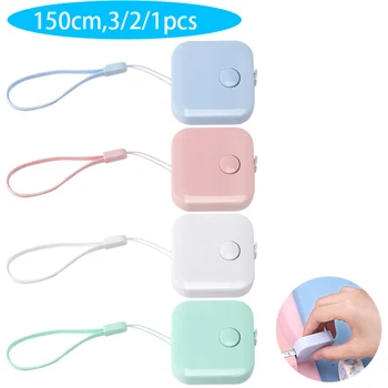

3/2/1pcs 150cm/60" Tape Measure Portable Retractable Ruler Children Height Ruler Centimeter Inch Roll Tape
