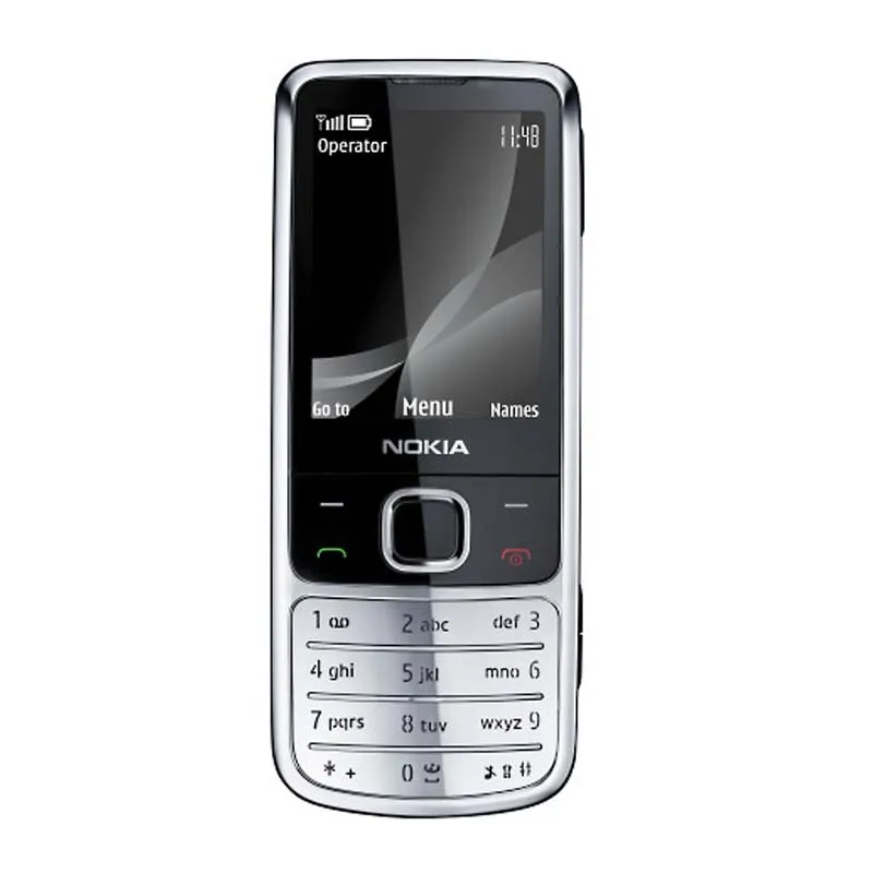 Разблокированный телефон Nokia 6700 классический мобильный телефон Nokia 6700C GSM 5MP Поддержка Русская и арабская клавиатура Восстановленный мобильный телефон - Цвет: Silver