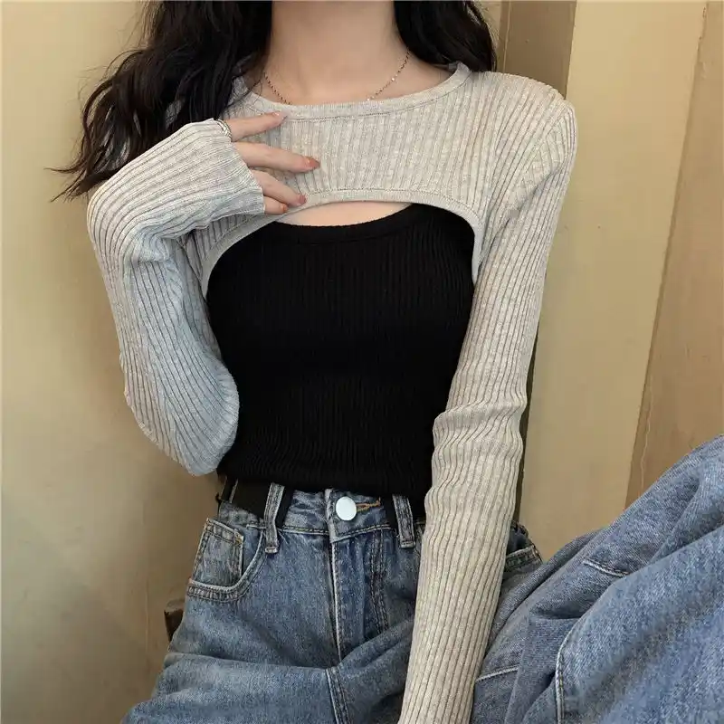 Pullover cropped Clearance
