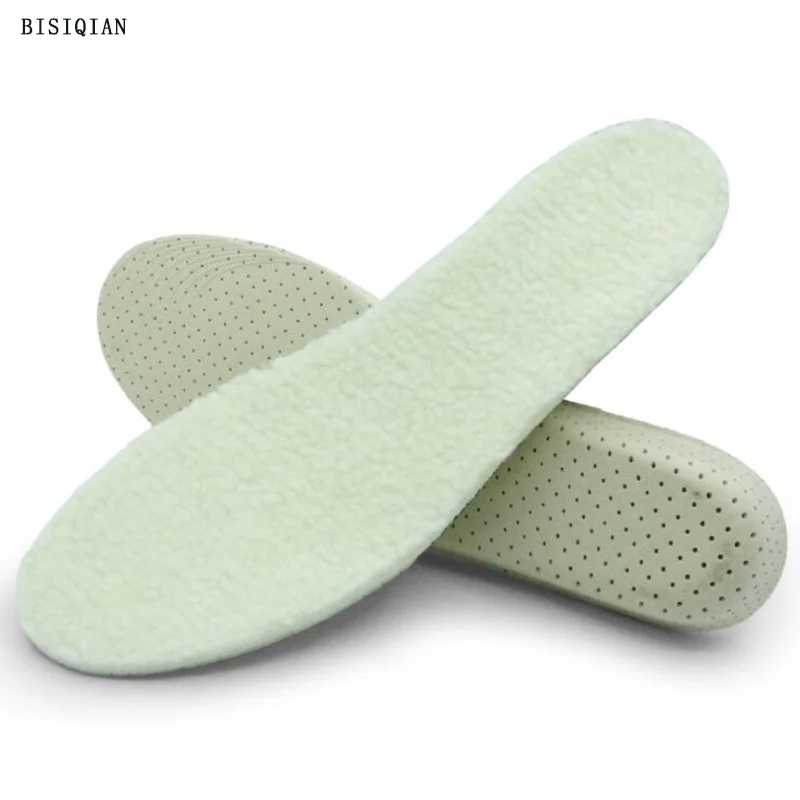 

Winter Warm Insole Thermal Thickened Wool Height Increasing Shoe Pad Unisex Memory Cotton Pad Half Pad 1.5-4.5 cm