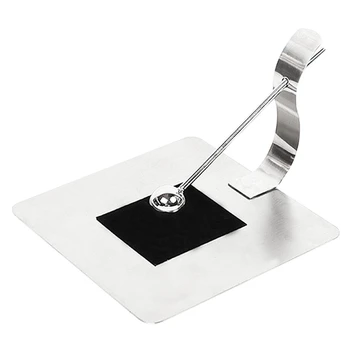 

Paper Towel Holders Stainless Steel Paper Towel Dispenser With Rack,Kitchen Tissue Holder Non-Slip Countertop Napkin Towel Holde