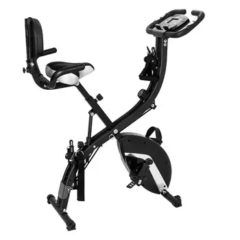 

3-in-1 Folding Upright Bike For Indoor Exercise Spinning Bicycle Exercise Cycling Bike Fold Bike Trail Home Fitness Equipment
