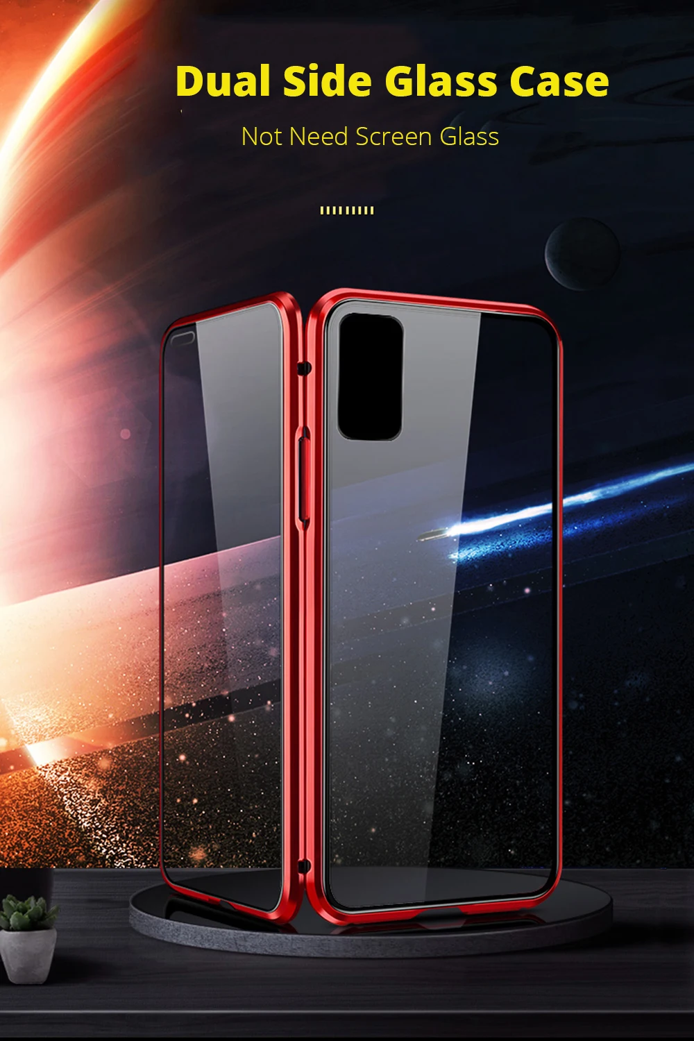 360 полная защита магнитный металлический чехол для huawei honor View 30 pro V30 чехол для телефона для huawei nova 6 6se чехол