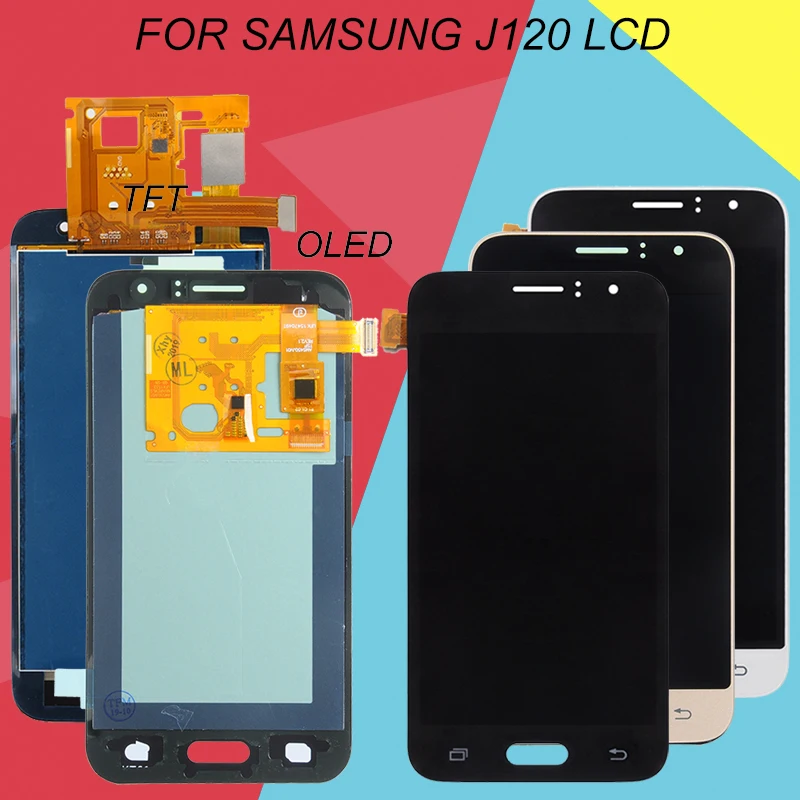 ЖК дисплей dinfriend J120 для Samsung Galaxy J1 2016 J120F J120H J120M с сенсорным экраном дигитайзер в