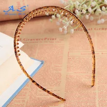 Как натуральный продукт зубная щетка волнистый ободок большой ободок зажим в Корейском стиле смола высшего класса Леопард шаблон головной убор