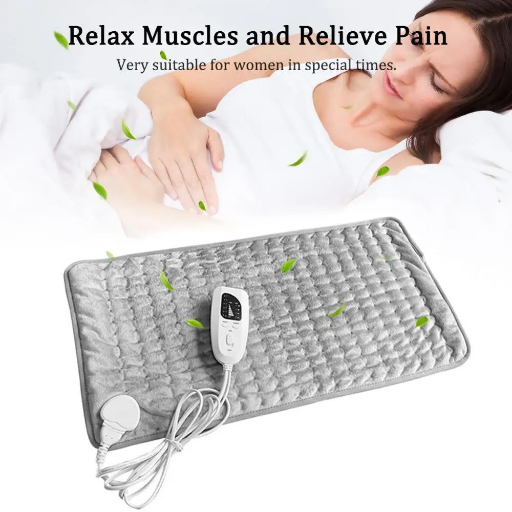 100-240V Electric Heating Pad Physiotherapy Blanket Fast Relief Pain Relax Muscle Temperature Dimming Damp Dry Heat Therapy Neck | Дом и сад