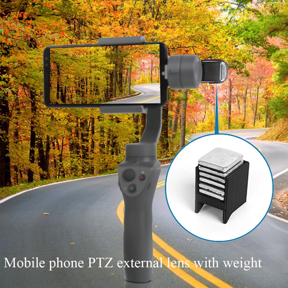 

Phone Stabilizer Counterweight Set Block Removable Universal Handheld Balance Easy Install Lens Gimbal For DJI OSI Mobile 2
