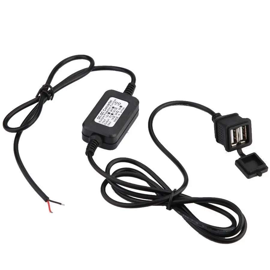Автомобильная сигарета, водонепроницаемое зарядное устройство, двойной usb-порт DC12/24 V 15W 5V 3A USB, автомобильная зажигалка