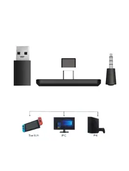 

Wireless -Audio Transmitter Bluetooth Adapter USB Type-C For Switch Lite Y98A